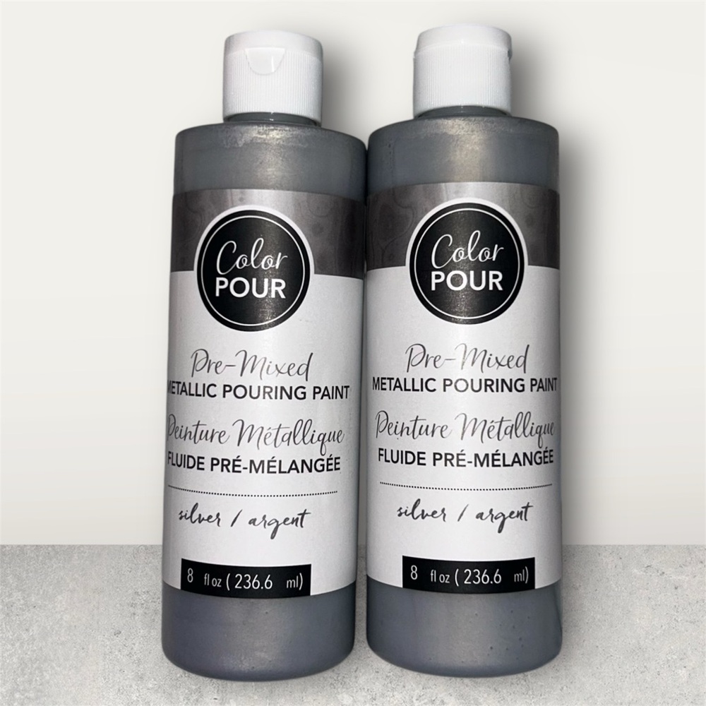Color Pour Metallic Pouring Paint Set